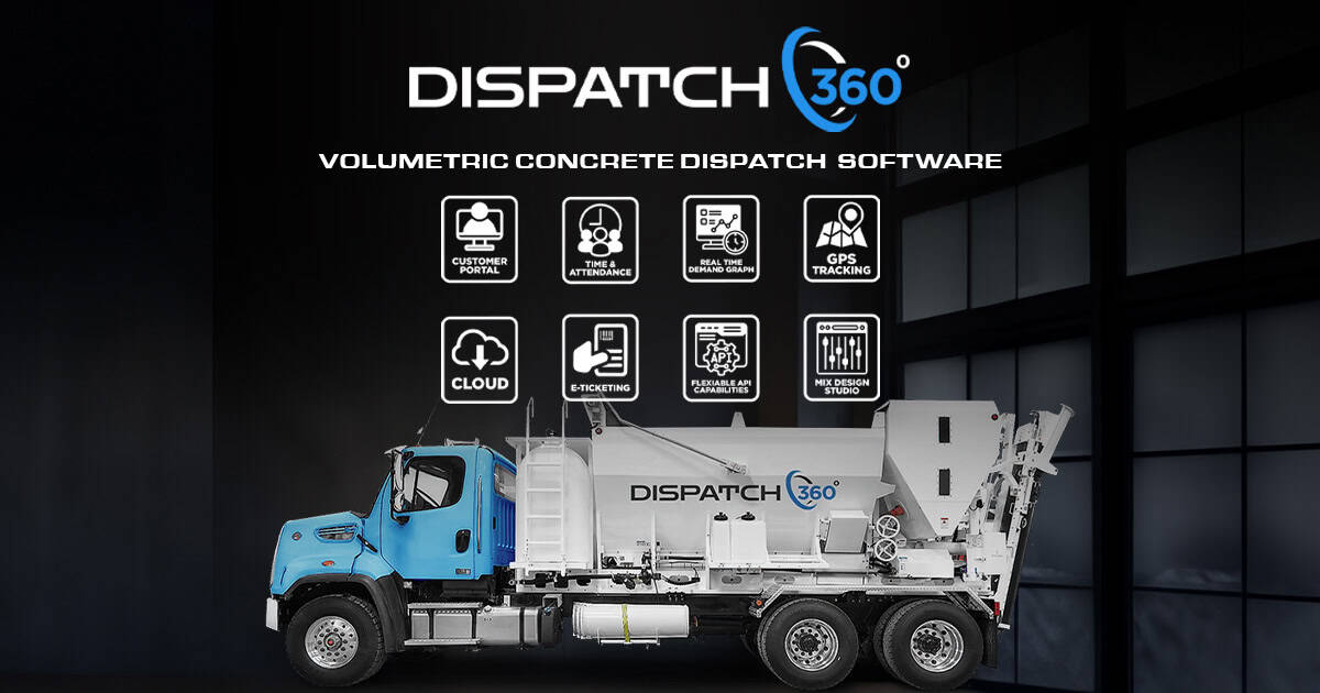 Volumetric Concrete Dispatch Software