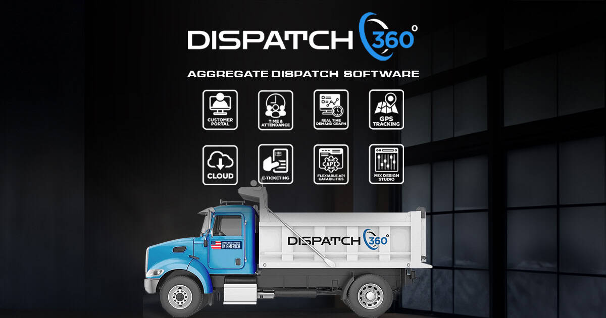 Dump Truck Dispatch Software | Dispatch360 for Aggregate
